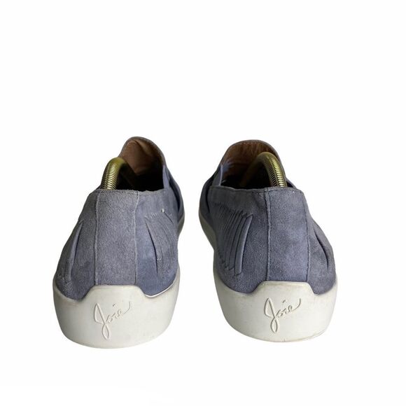 JOIE Huxley Suede Slip-on Sneakers in Skylark - Picture 5 of 7